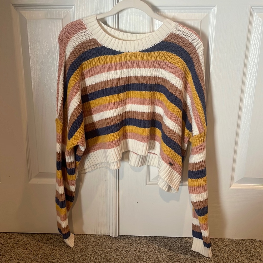 Hollister Striped Sweater (size MEDIUM)